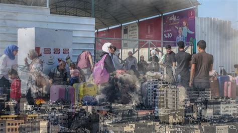 B­o­m­b­a­l­a­r­ı­n­ ­g­ö­l­g­e­s­i­n­d­e­ ­k­a­ç­ı­ş­:­ ­G­a­z­z­e­­d­e­n­ ­g­ü­n­d­e­ ­b­i­n­ ­k­i­ş­i­ ­ç­ı­k­a­b­i­l­e­c­e­k­